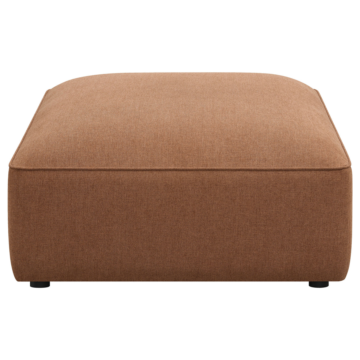 Jennifer Modular Sectional Sofa - Terracotta Woven Fabric with Welt Trim, 6-Piece Set or Add-On Pieces โ view 17