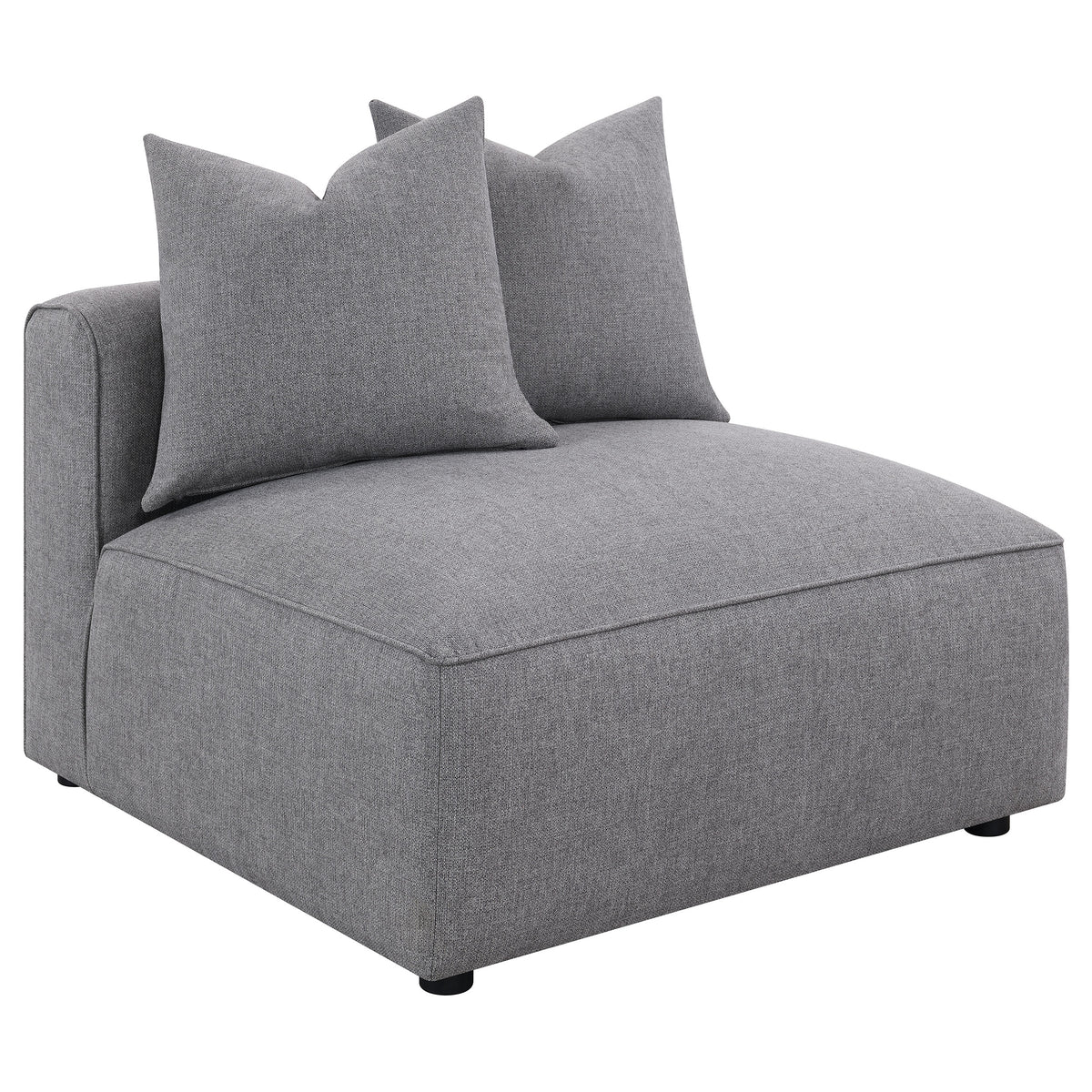 Jennifer 6-Piece Modular Sectional, Armless Chair & Ottoman - Armless Chair