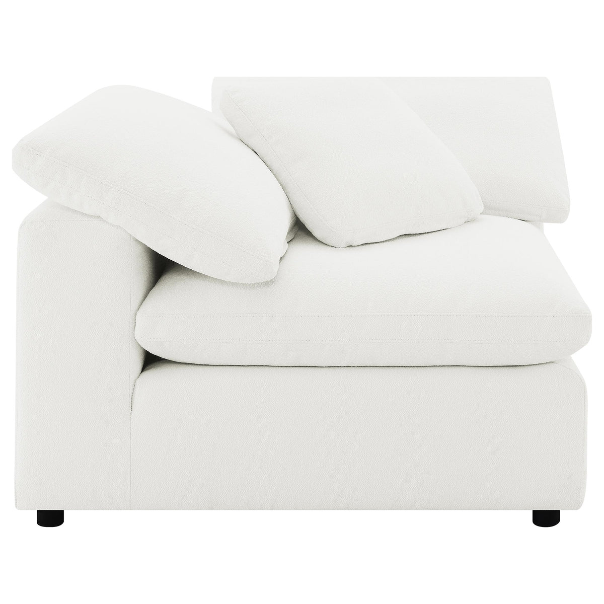 Raleigh Modular Boucle Sectional Sofa - Ivory Water-Resistant Boucle with Wide Track Arms, 5 & 6-Piece Sets – view 11