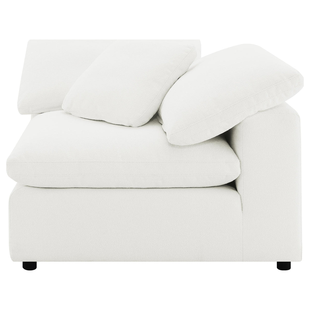 Raleigh Modular Boucle Sectional Sofa - Ivory Water-Resistant Boucle with Wide Track Arms, 5 & 6-Piece Sets – view 13