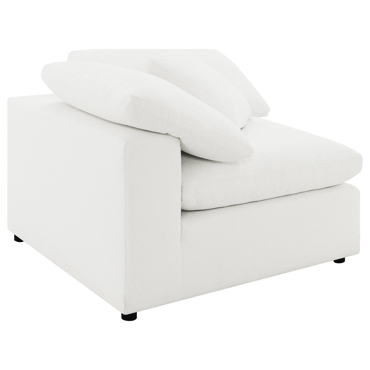 Raleigh Modular Boucle Sectional Sofa - Ivory Water-Resistant Boucle with Wide Track Arms, 5 & 6-Piece Sets – view 16