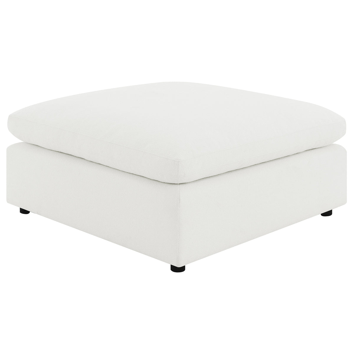 Raleigh Modular Boucle Sectional Sofa - Ottoman