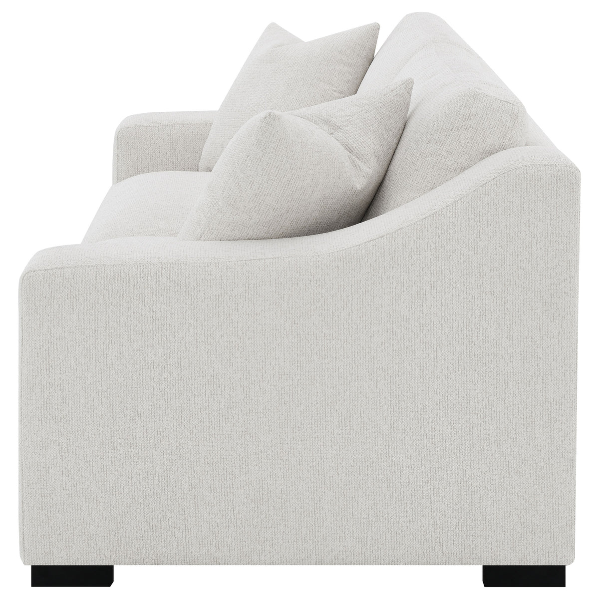 Ashlyn Track Arm Sofa, Loveseat & Chair - Sand Fabric with Pocket Coil Seating, Living Room Sets – view 9
