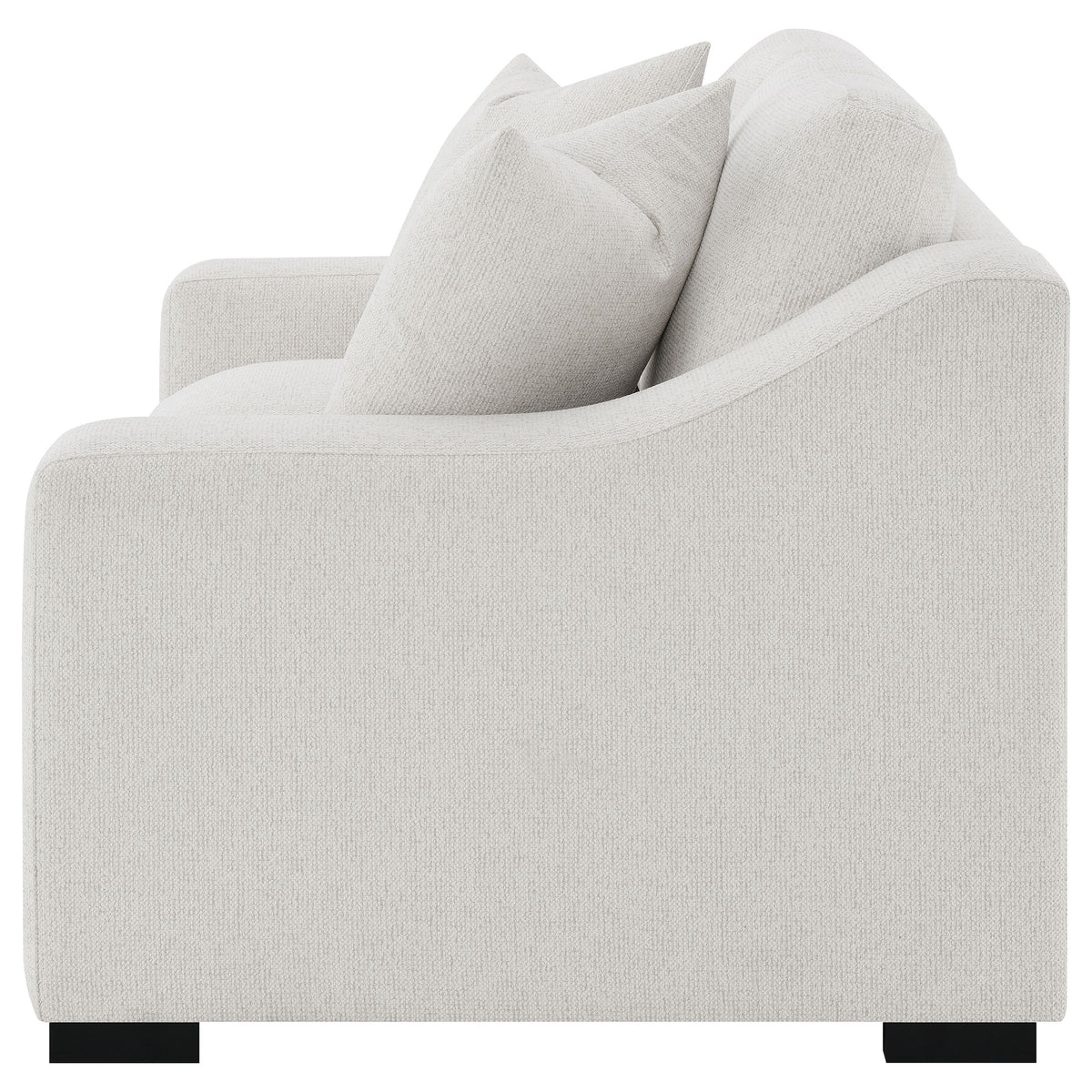 Ashlyn Track Arm Sofa, Loveseat & Chair - Sand Fabric with Pocket Coil Seating, Living Room Sets – view 20