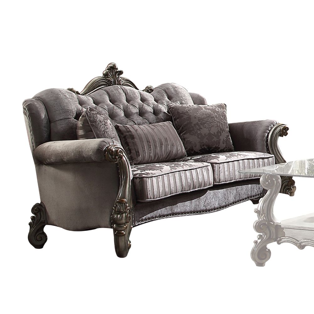 Versailles Traditional Sofa, Loveseat & Chair