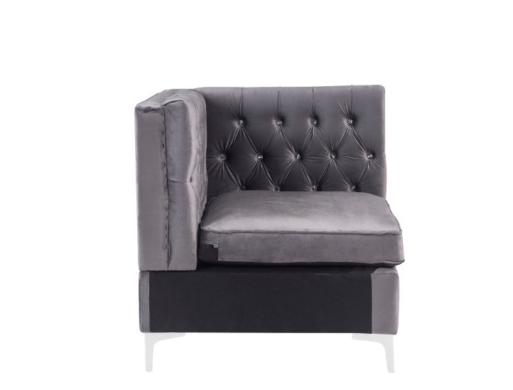 Jaszira Modular Velvet Sectional Pieces