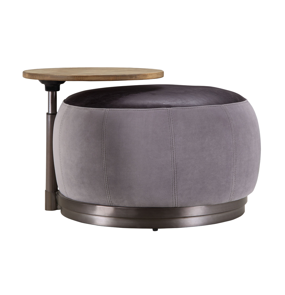 Decapree Industrial Accent Chair & Ottoman