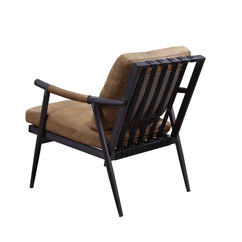 Anzan Leather Accent Chair