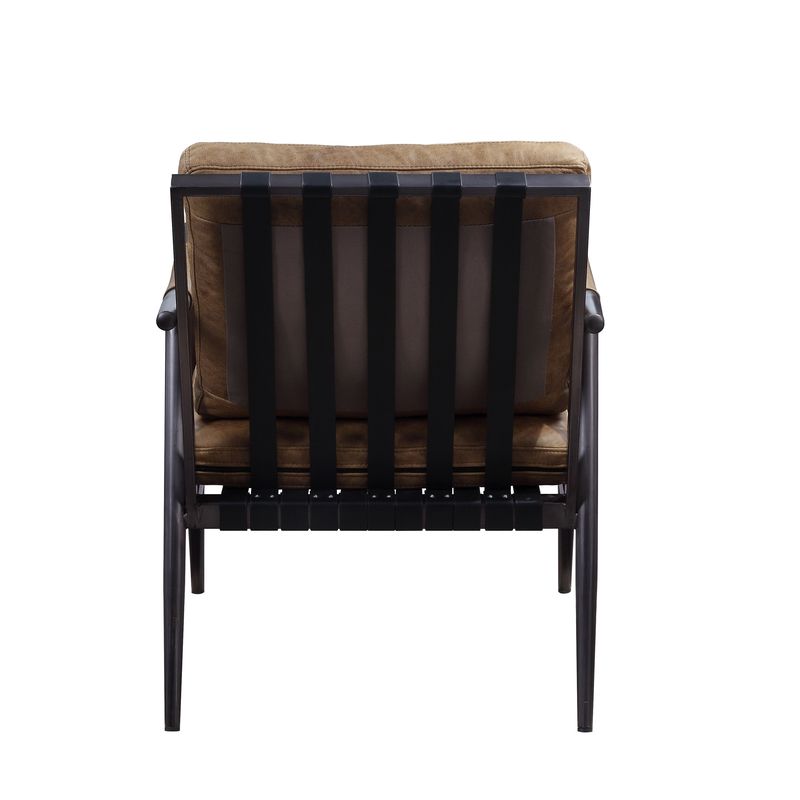 Anzan Leather Accent Chair
