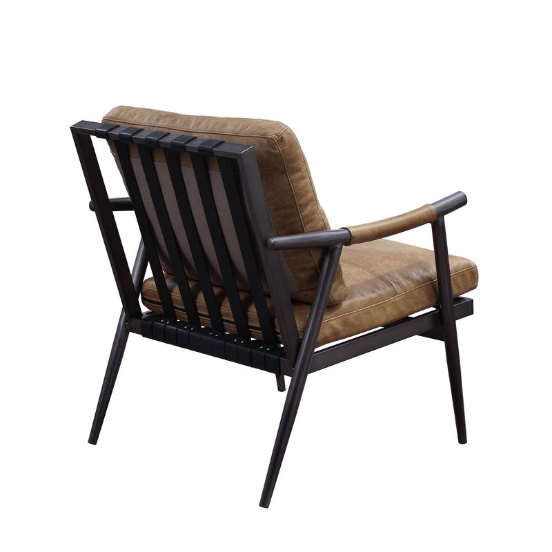 Anzan Leather Accent Chair