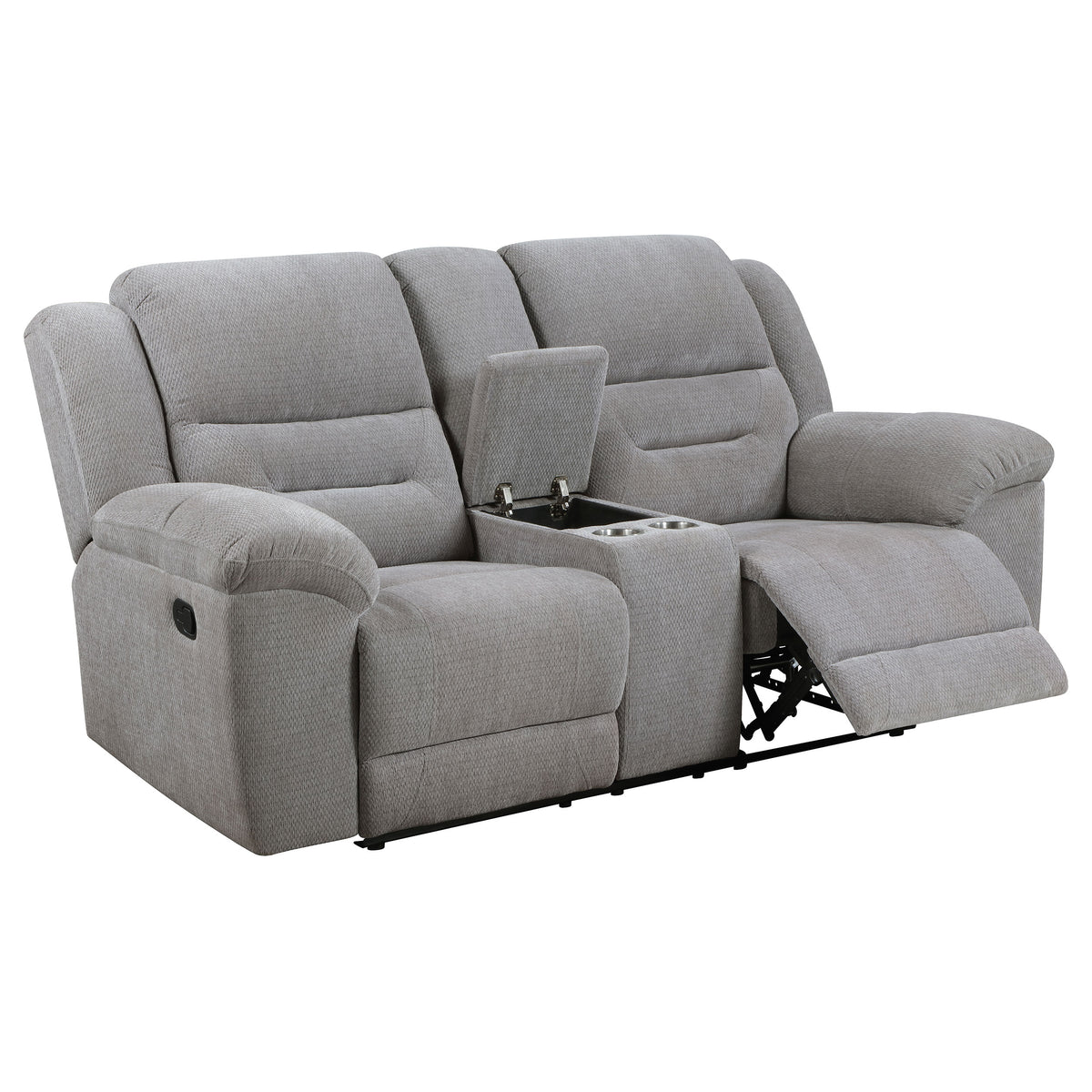Gilson Reclining Sofa, Console Loveseat & Glider Recliner - Reclining Console Loveseat