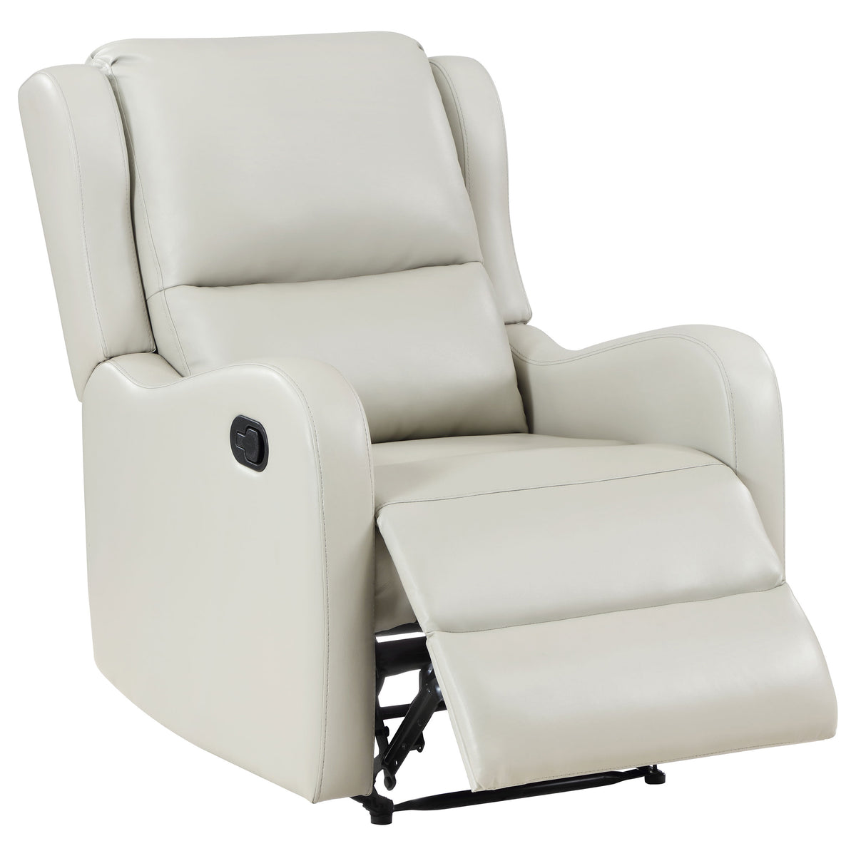 Kelsey English Arm Recliner Chair - Ivory