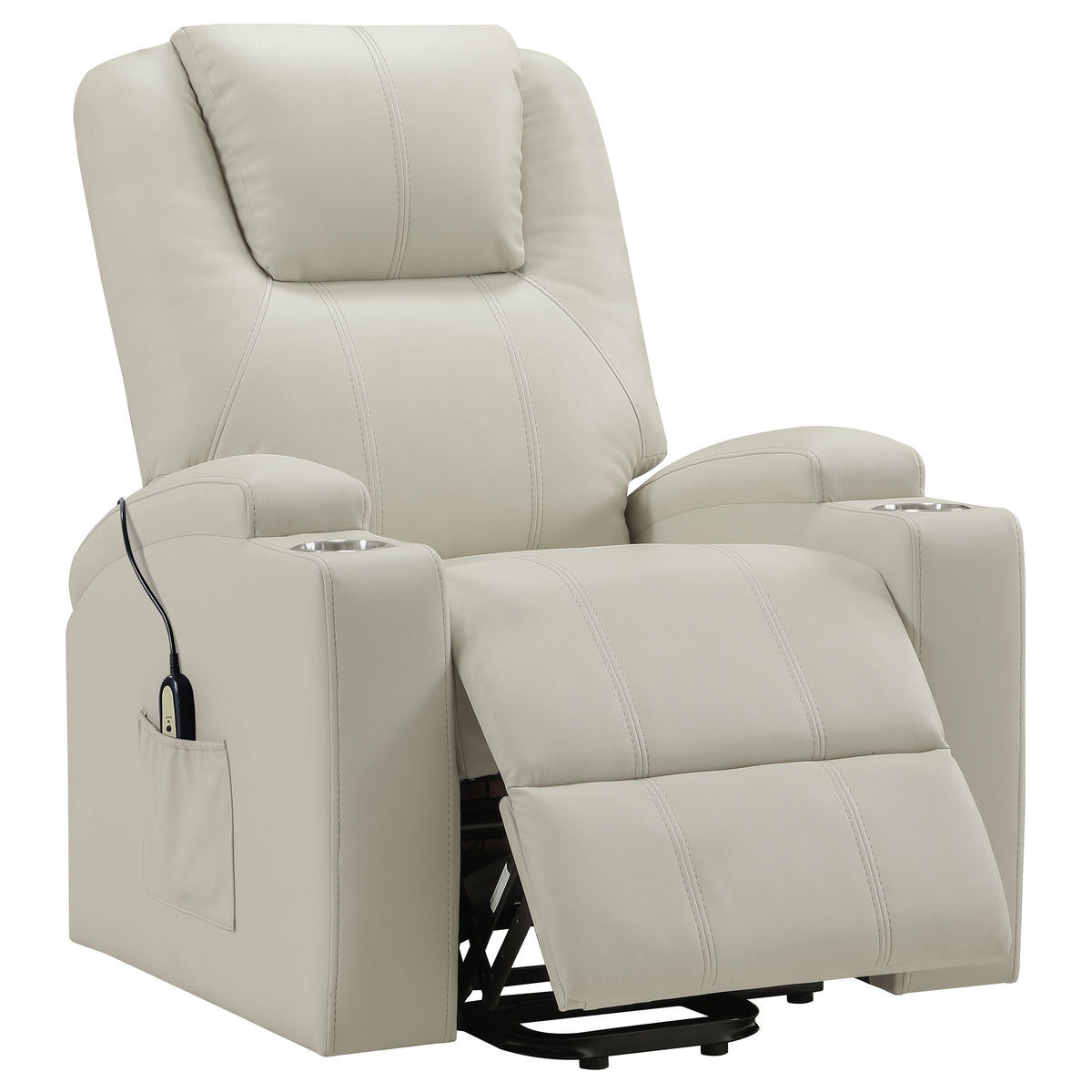 Armstrong Power Lift Recliner with Heat & Massage