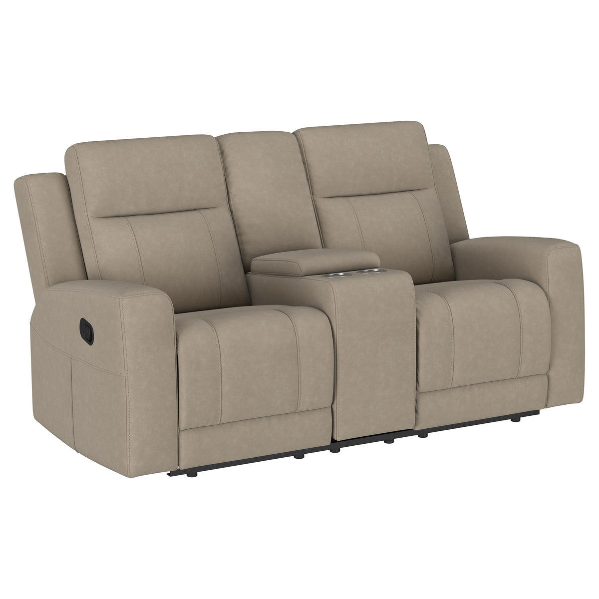 Brentwood Reclining Sofa, Loveseat & Rocker Recliner - Reclining Loveseat with Console