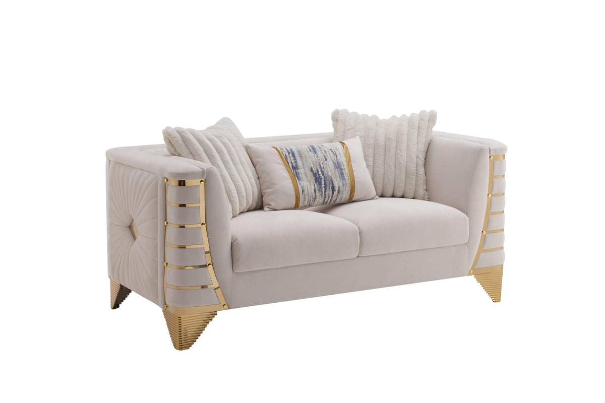 Tanya Gray Sofa & Loveseat Set — product view 4