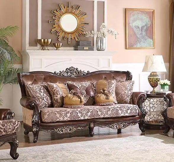 Phoenix Cherry Sofa & Loveseat Set — product view 2