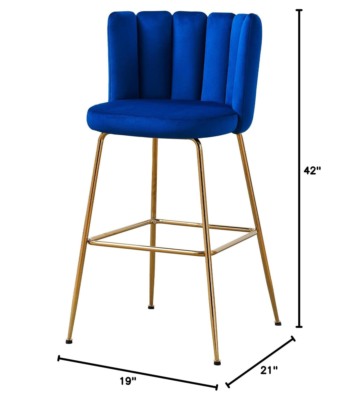 Nolan Bar Stool - side view