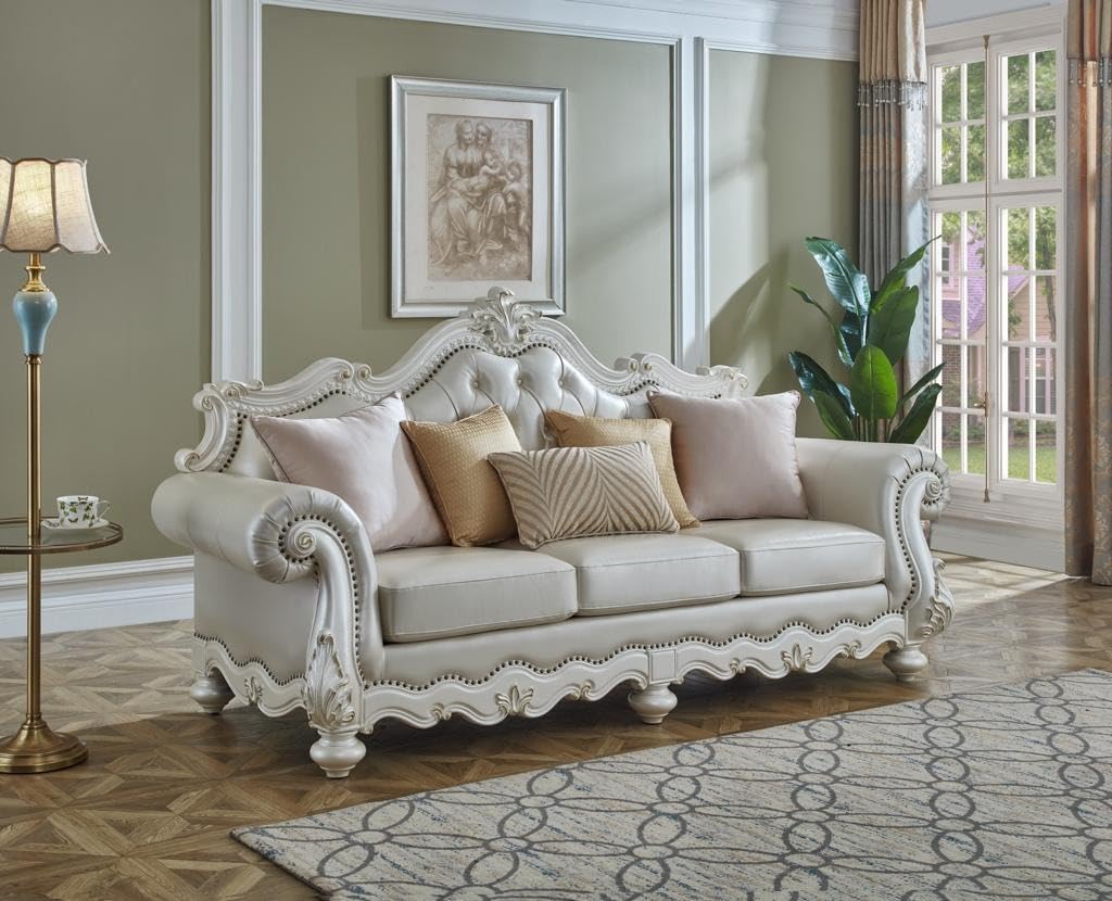 Nora Pearl Sofa & Loveseat Set — collection view; check selected pieces