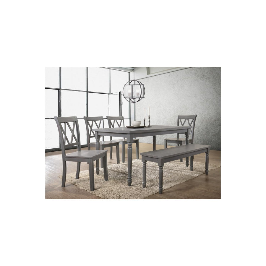 Rustic Rectangular Dining Table Rustic Grey - Dining Room Furniture