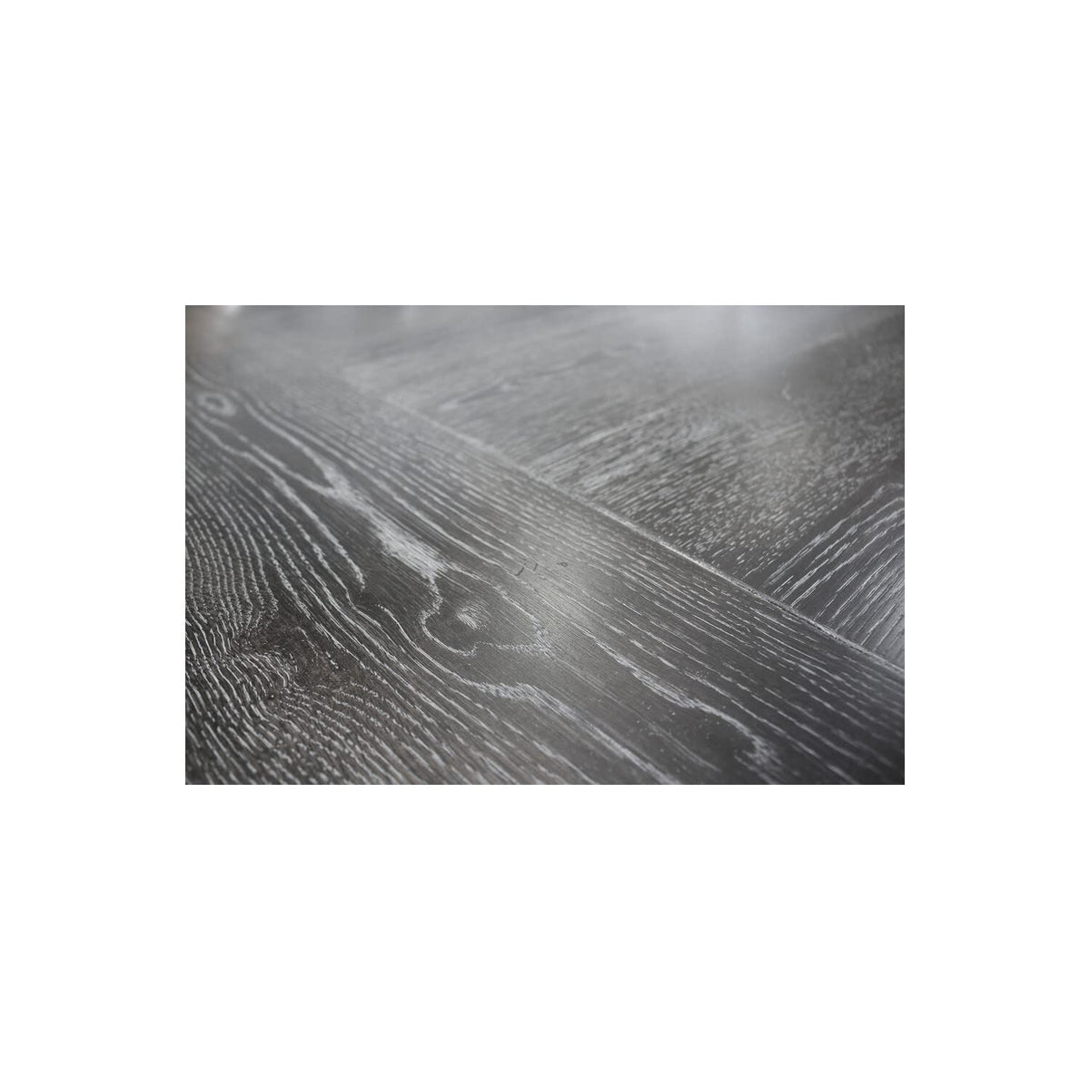 Modern Wood Dining Table Only Grey - angle view