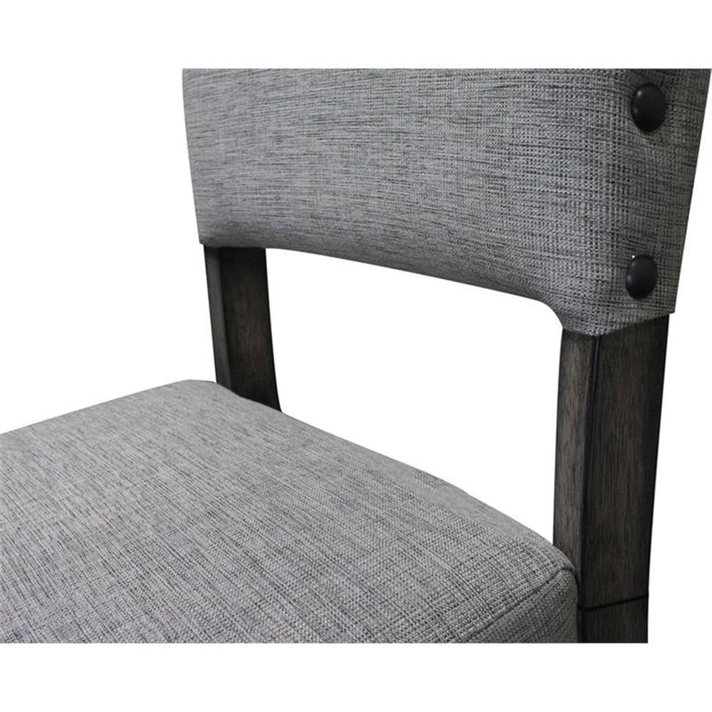 Transitional Upholstered Dining Chair - side view