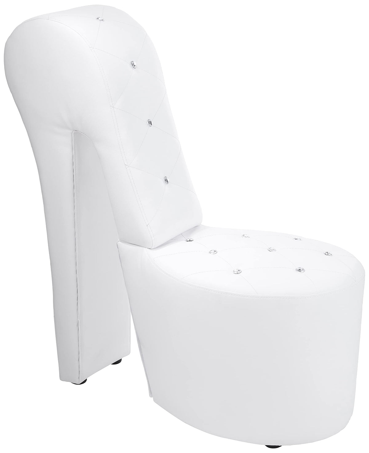 Tristam 40" Modern Glam High Heel Lounge Chair
