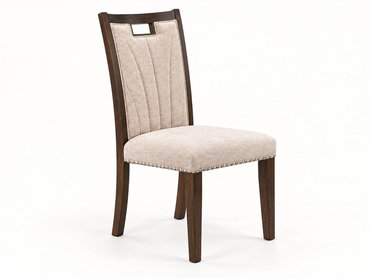 Leah Beige 7-Piece Dining Set — product view 4
