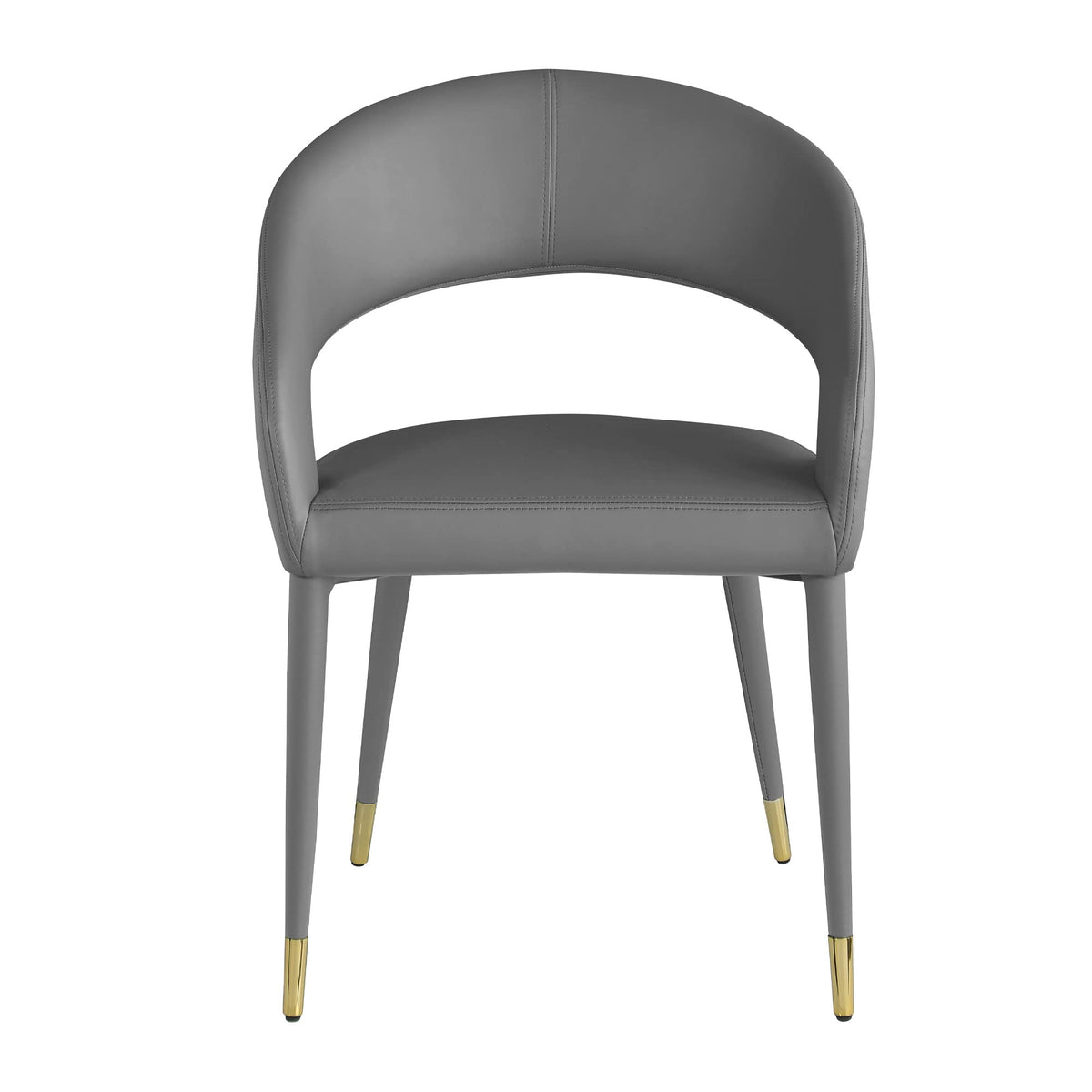 Joel Contemporary Modern Dining Chair - detail view