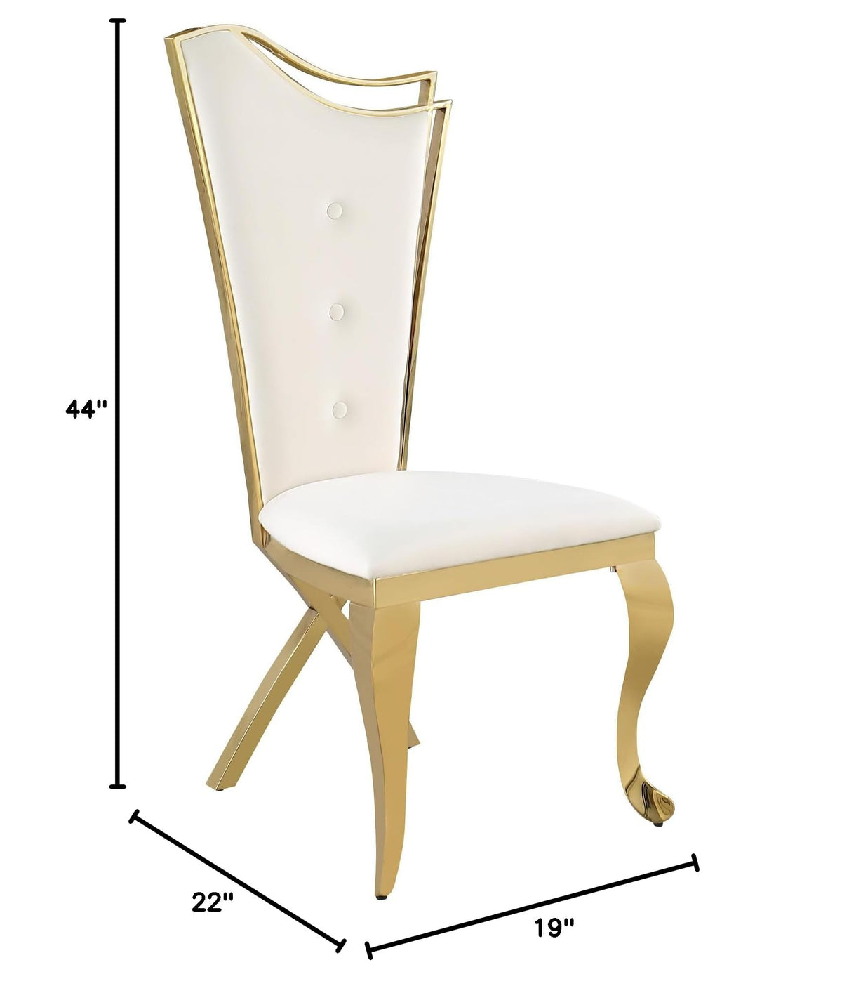 Chihiro Dining Chair - side view