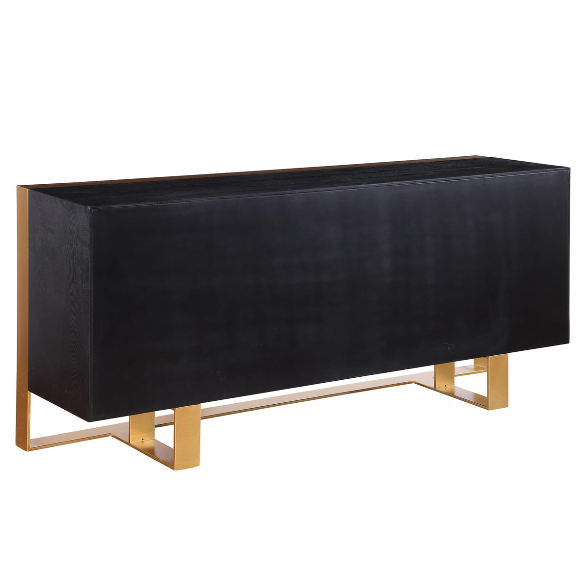 Tetsu Sideboard in Black - angle view