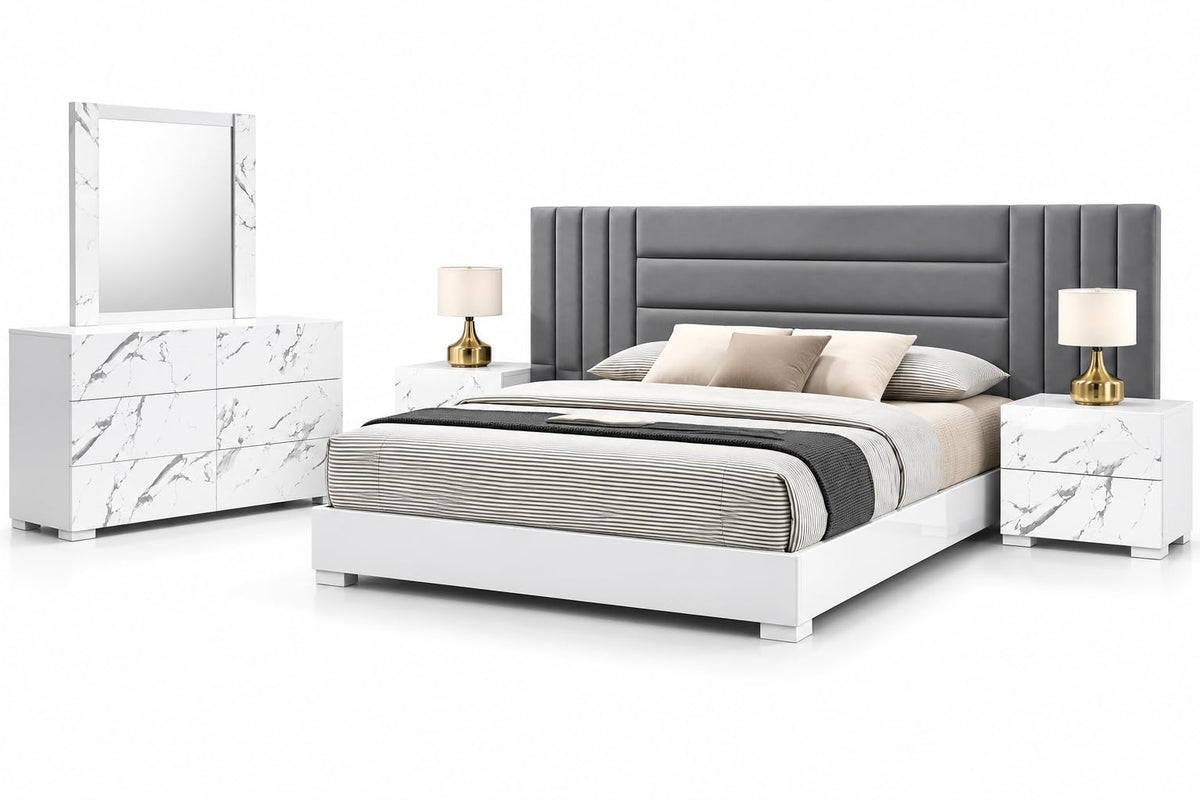 Velasca bedroom set detail