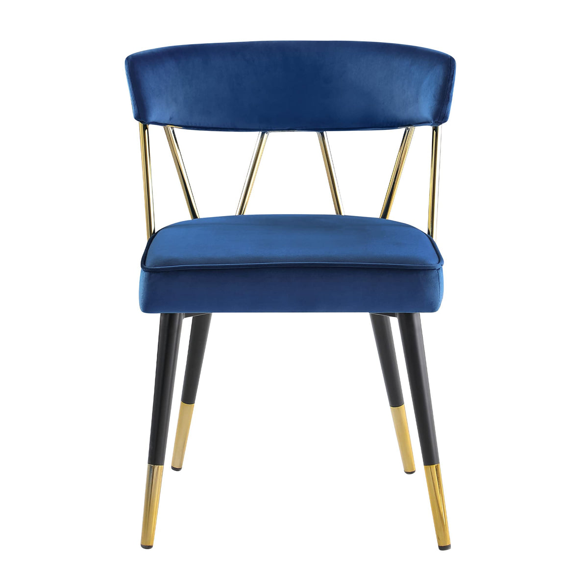 Antoine Glam Upholstered Dining Chair - detail view