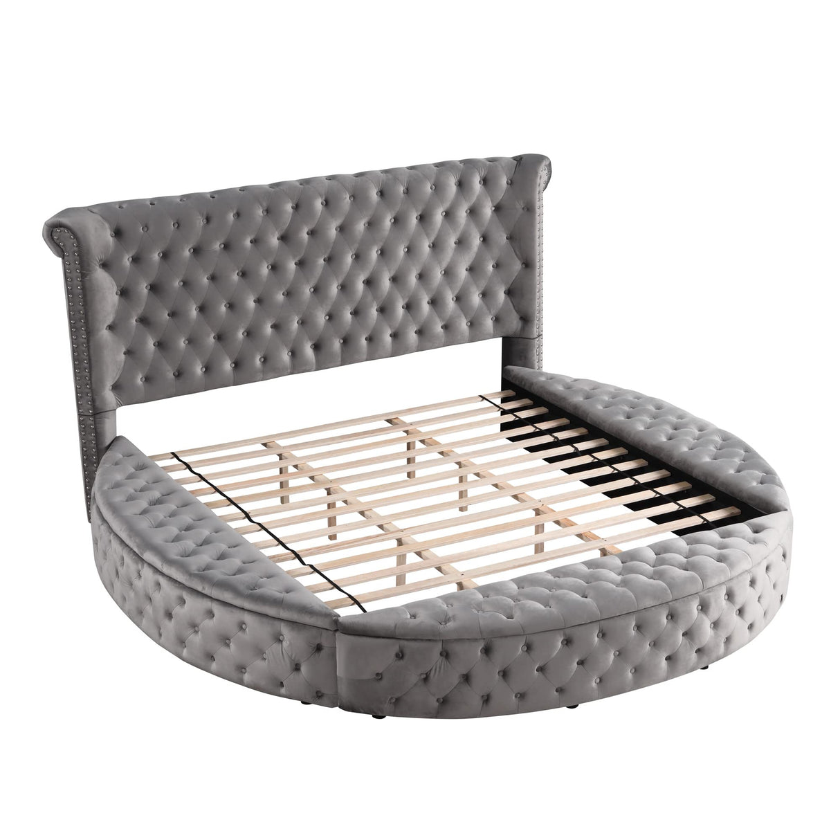 Upholstered Velvet Bed