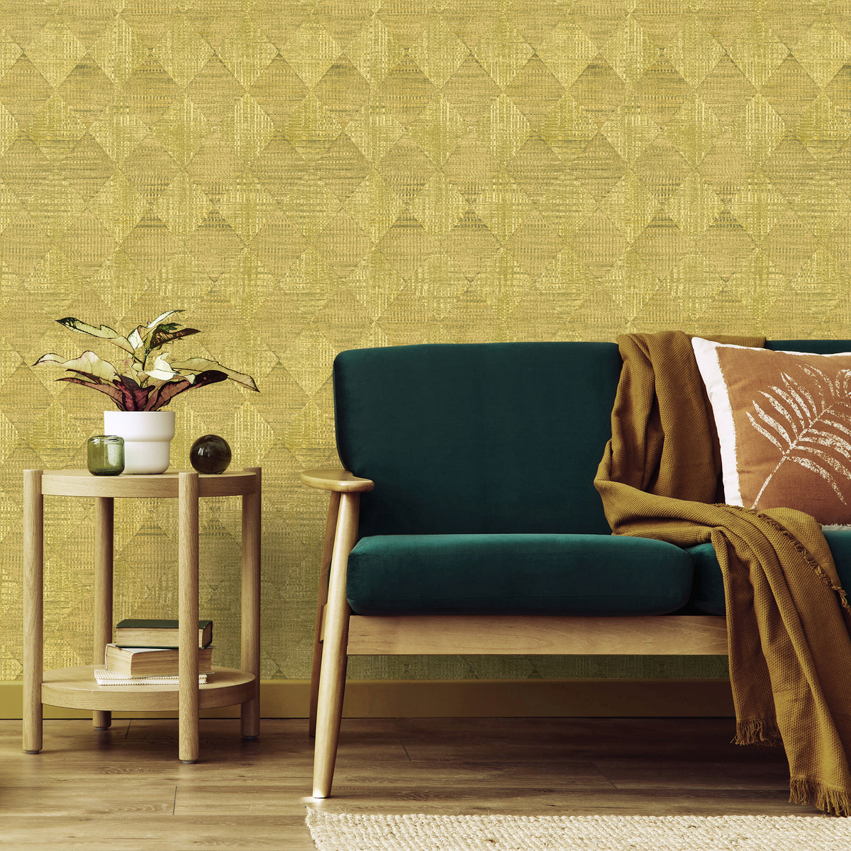 Galerie Pepper Raffia Wallpaper