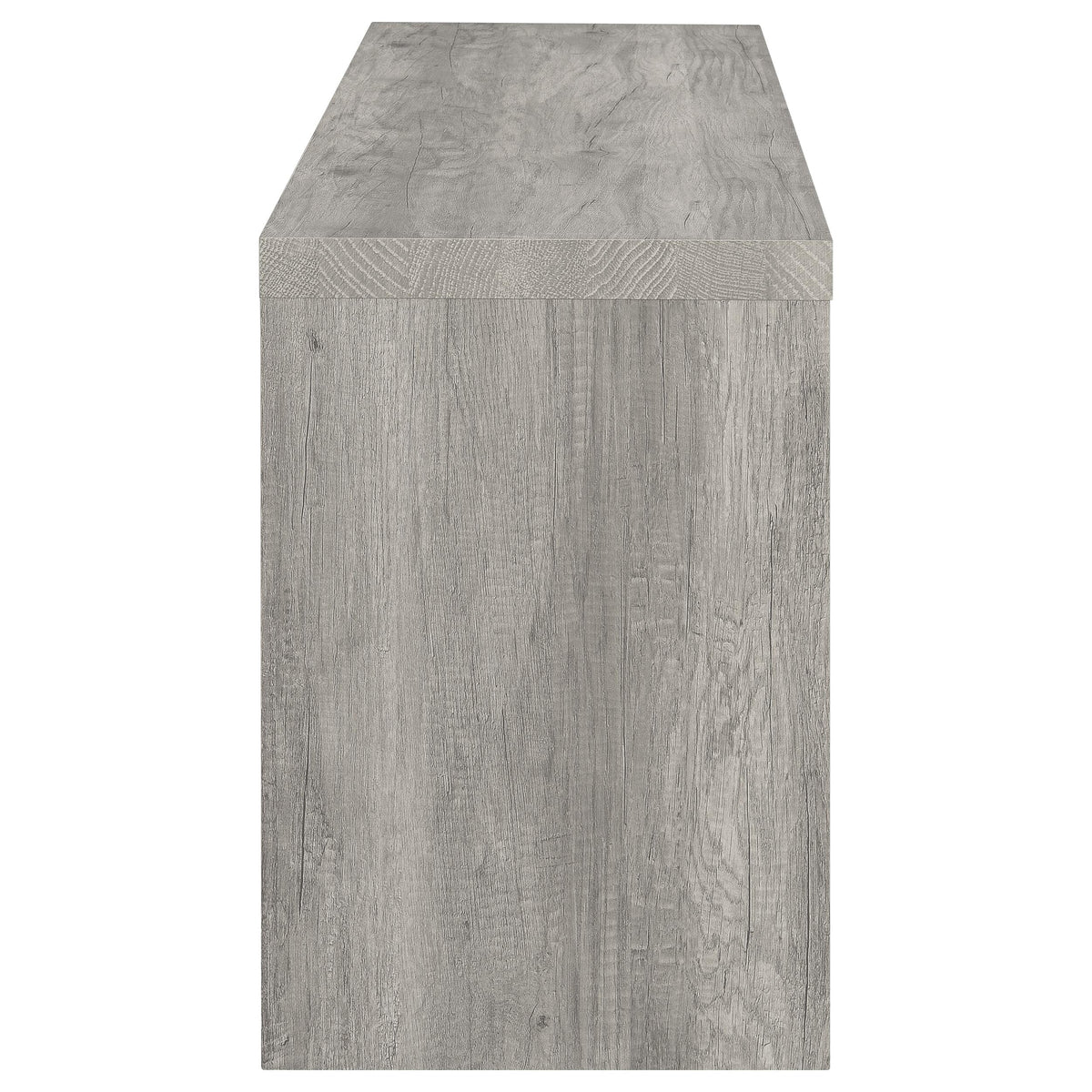 Burke 59" TV Stand & Entertainment Center with Media Towers - Grey Driftwood, Fits TVs up to 65" – view 10