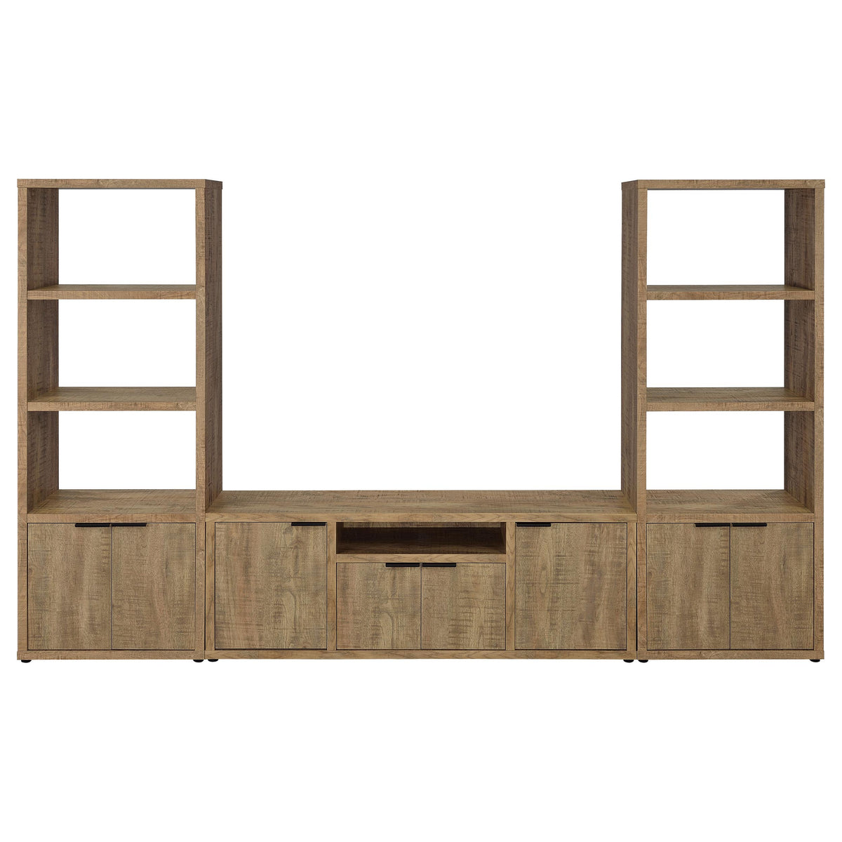 Tabby 60" TV Stand & Entertainment Center with Media Towers - Farmhouse Mango Finish – view 4