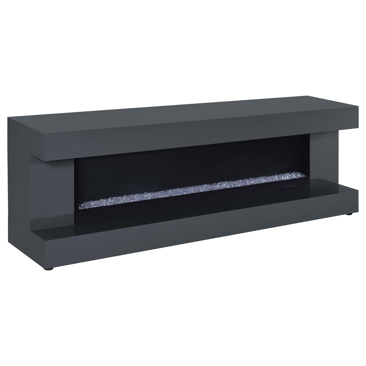 Mallory 71" Fireplace TV Stand with Bluetooth Speaker -