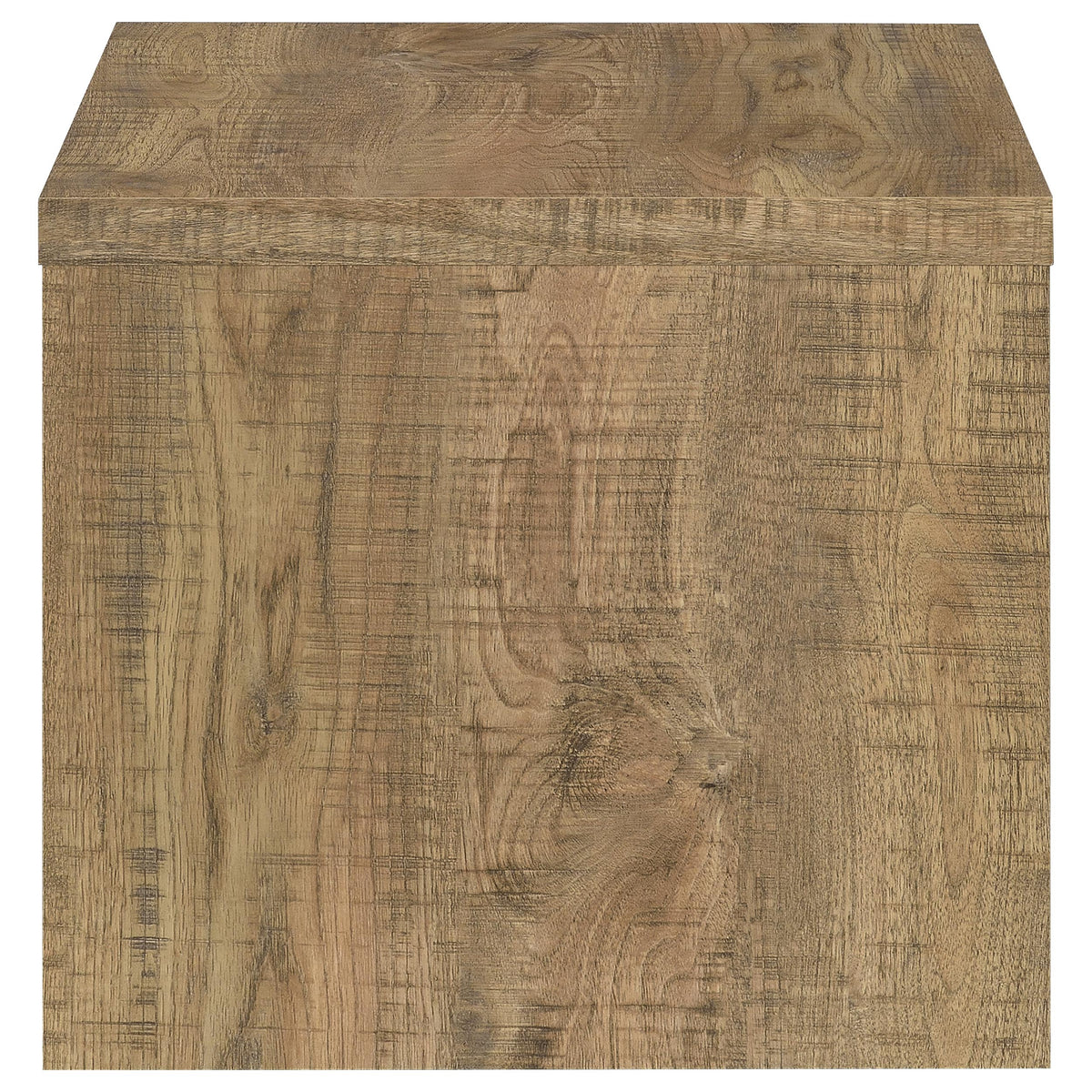 Lynette Coffee Table, End Table & Sets - Rustic Farmhouse Roughhewn Mango Finish – view 20