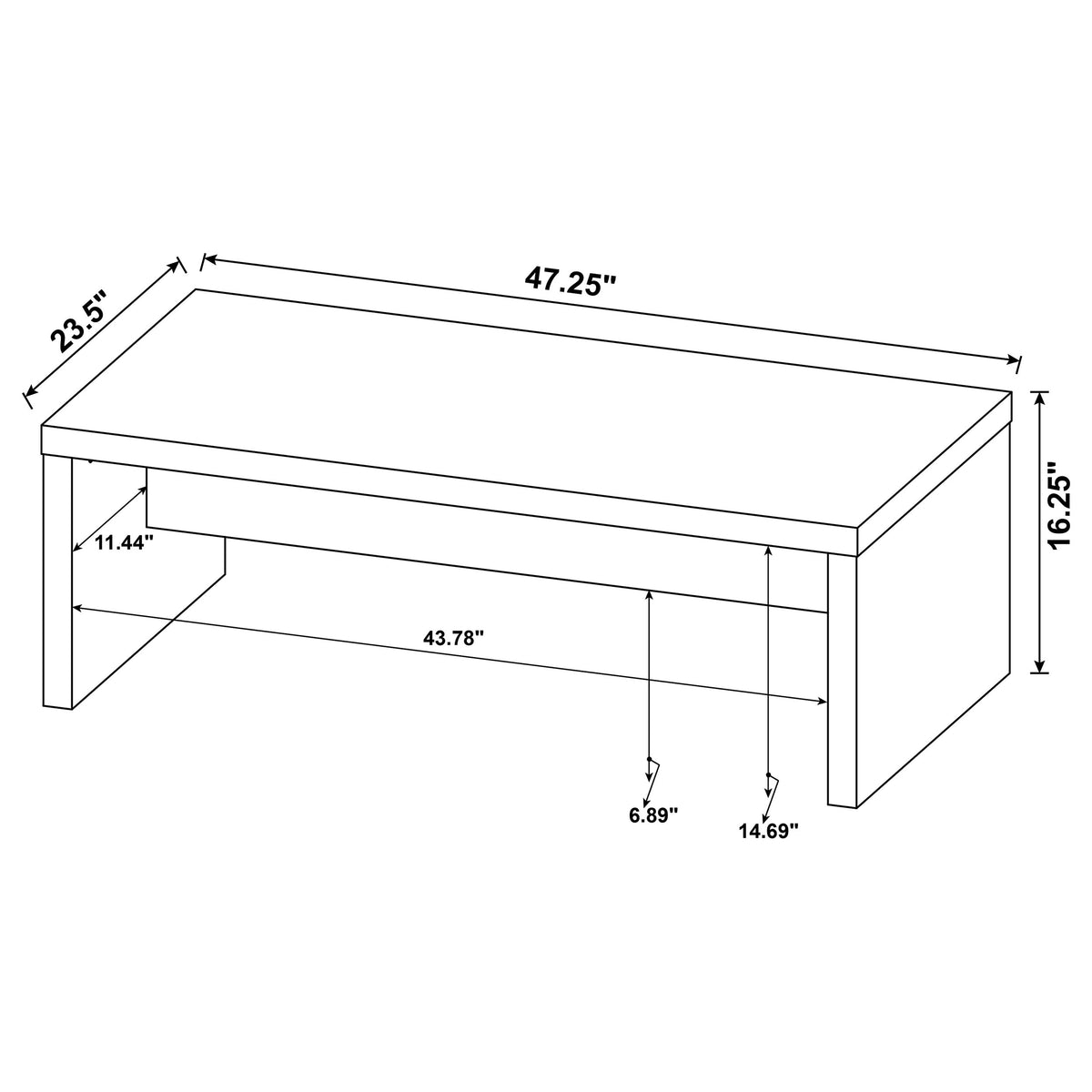 Lynette Coffee Table, End Table & Sets - Rustic Farmhouse Roughhewn Mango Finish – view 9