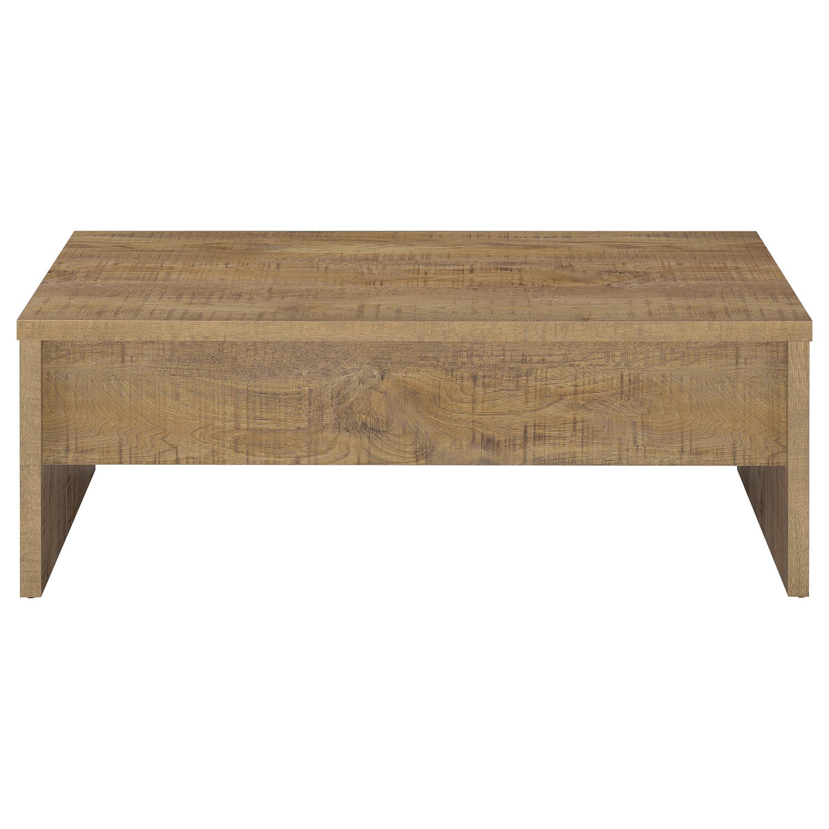 Canoga Lift-Top Coffee Table & End Table Sets - Hidden Storage in Rustic Mango Wood-Look Finish – view 9