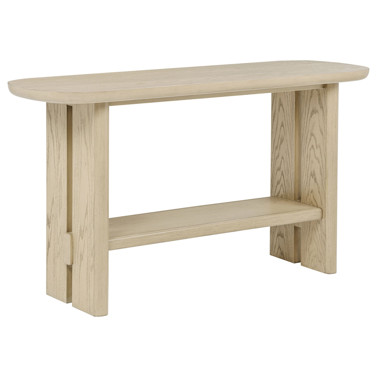 Kailani Coastal Coffee Table, End Table, Sofa Table & 79" Cane TV Stand - Sofa Console Table