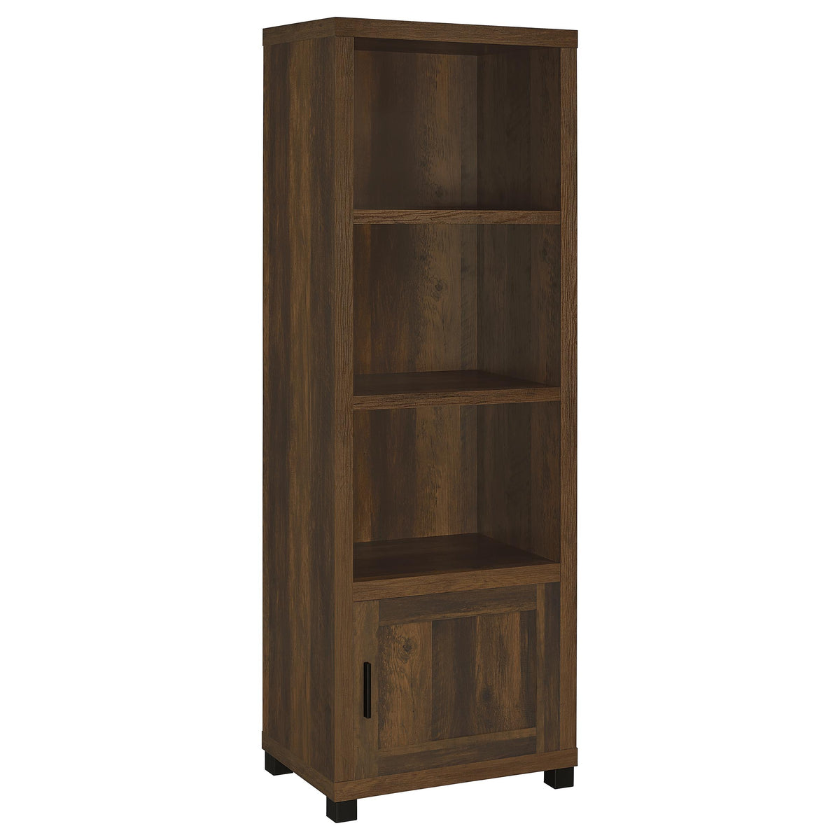 Sachin 79" TV Stand & Entertainment Center with Media Towers - Media Tower (Dark Pine)