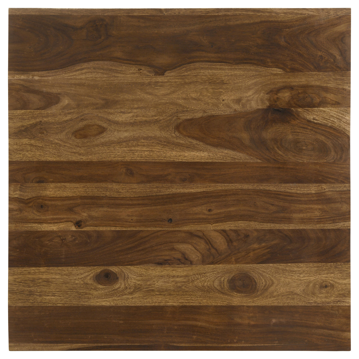 Odilia Solid Sheesham Coffee Table, End Table & Console - U-Shaped Rustic Modern Design in Auburn – view 9