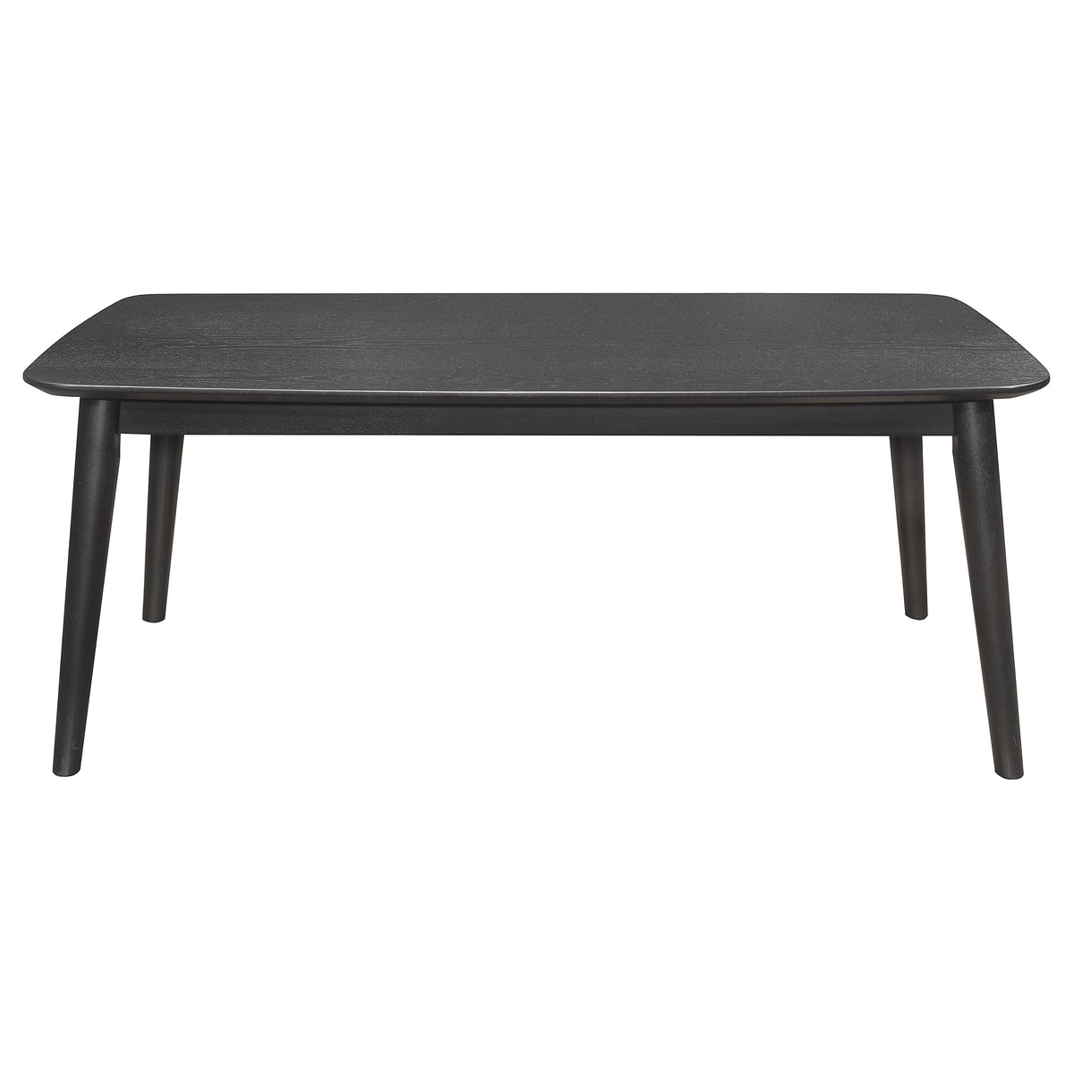 Radley 3-Piece Coffee Table Set - Mid-Century Black Ash with Angled Legs – view 7