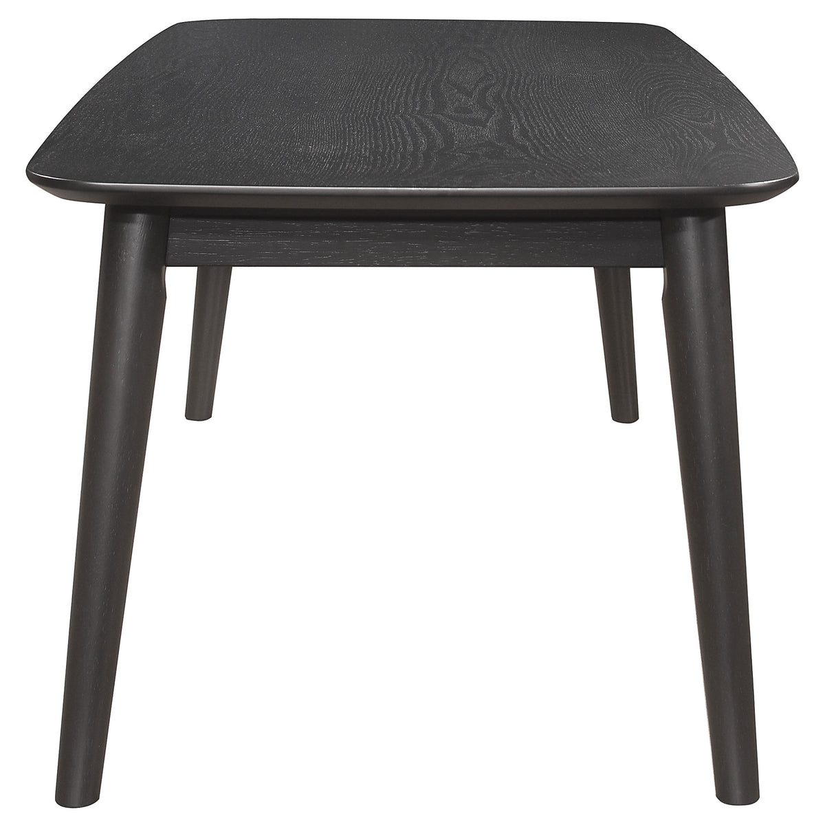 Radley 3-Piece Coffee Table Set - Mid-Century Black Ash with Angled Legs – view 8