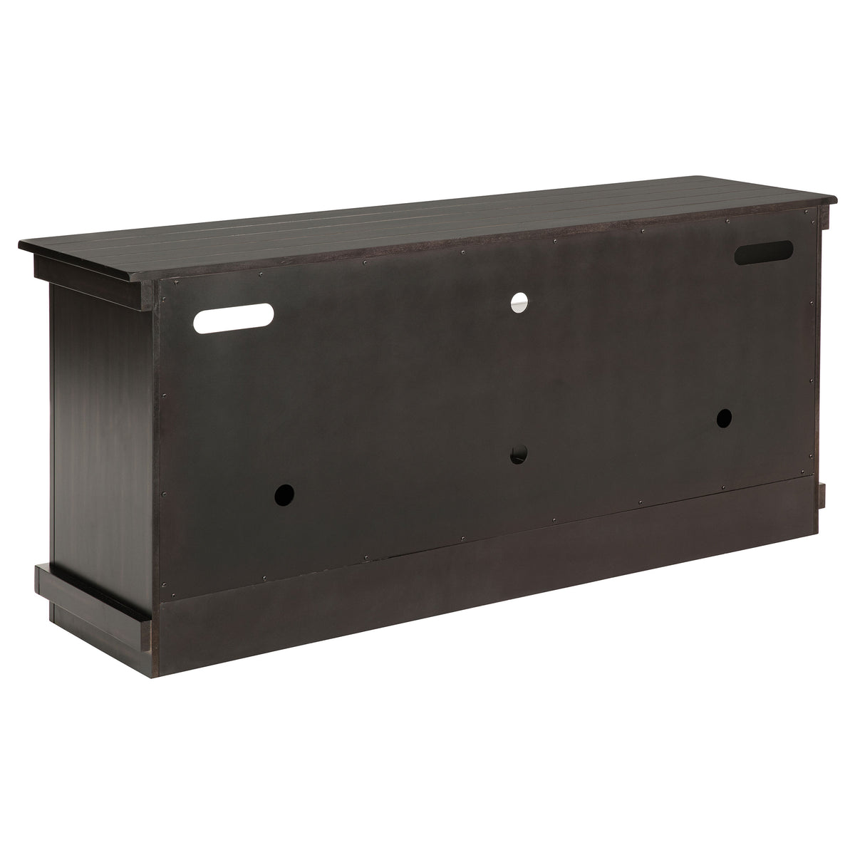 Payne 60" TV Stand - Farmhouse Distressed Java Media Console for TVs up to 65" – view 7