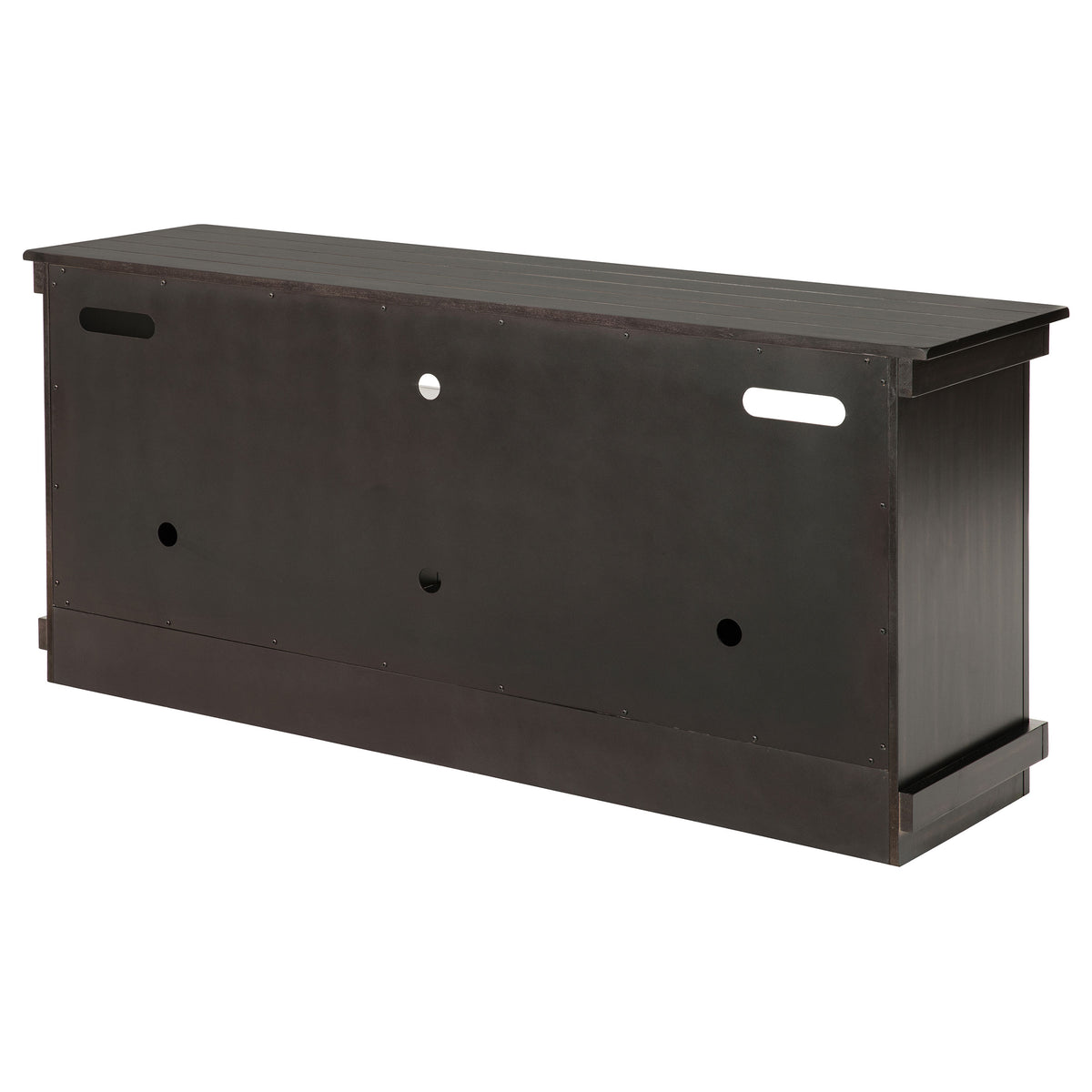 Payne 60" TV Stand - Farmhouse Distressed Java Media Console for TVs up to 65" – view 9