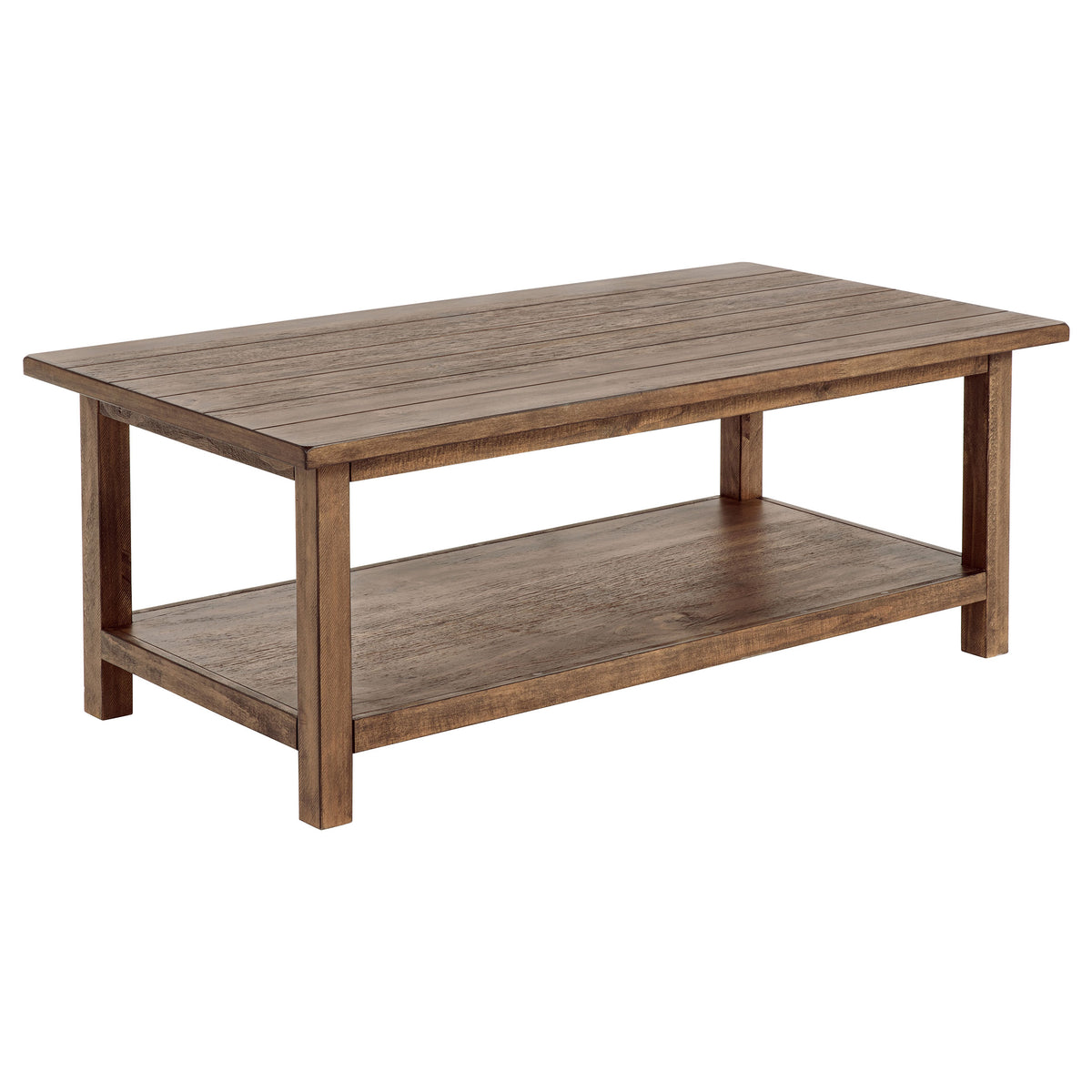 Payne Farmhouse Coffee, End & Console Tables with Shelf - Coffee Table