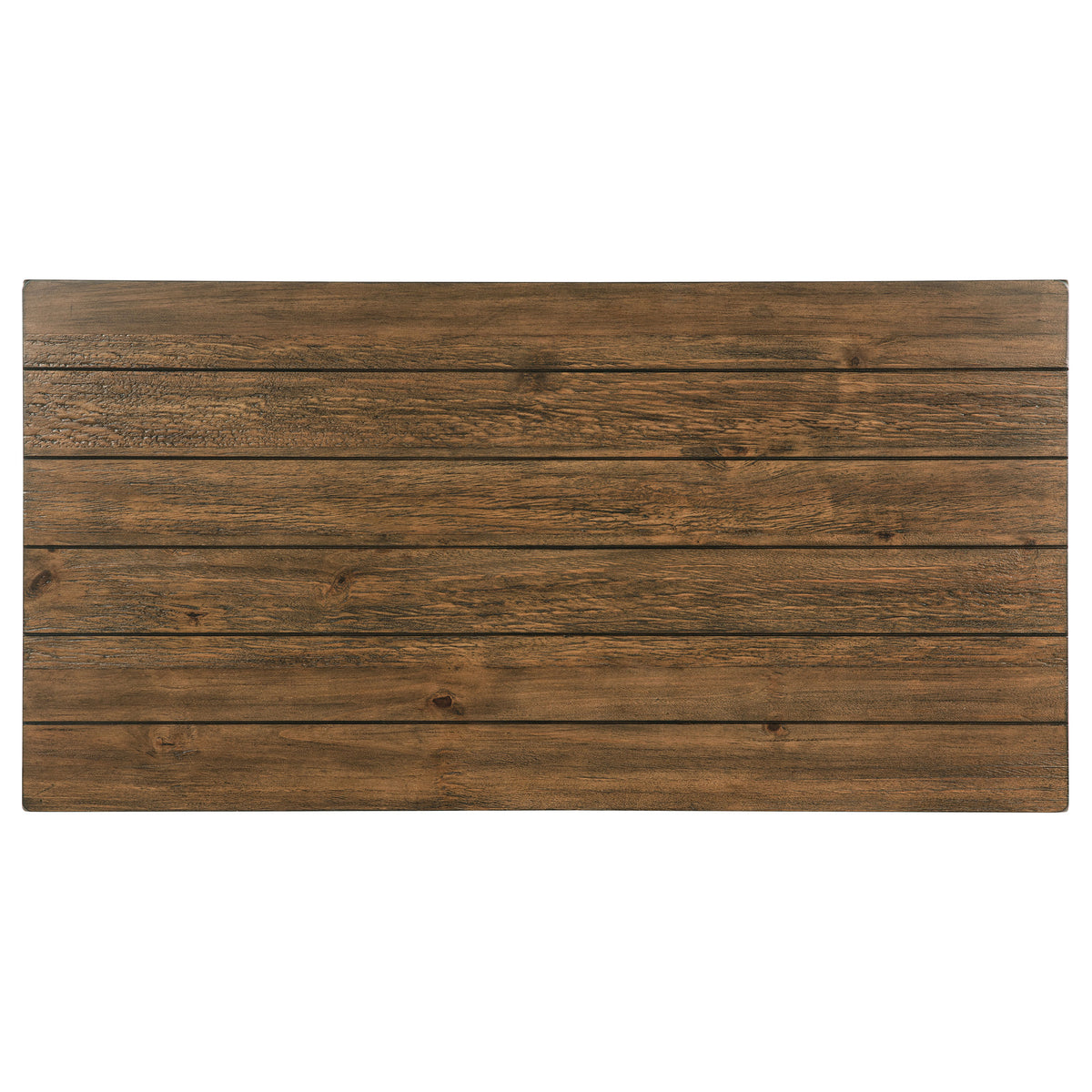 Payne Farmhouse Coffee, End & Console Tables with Shelf - Distressed Brown Pine – view 12