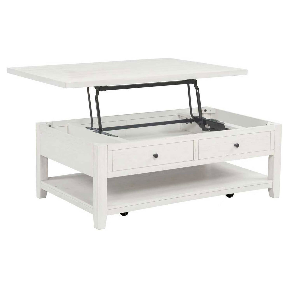 Payne 48" Lift-Top Coffee Table with Storage & Casters